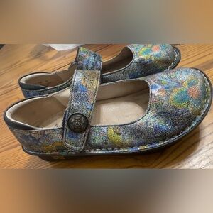 Colorful Floral Mary Jane Shoes(s1)